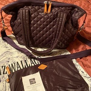 MZ Wallace Medium Sutton in Raisin